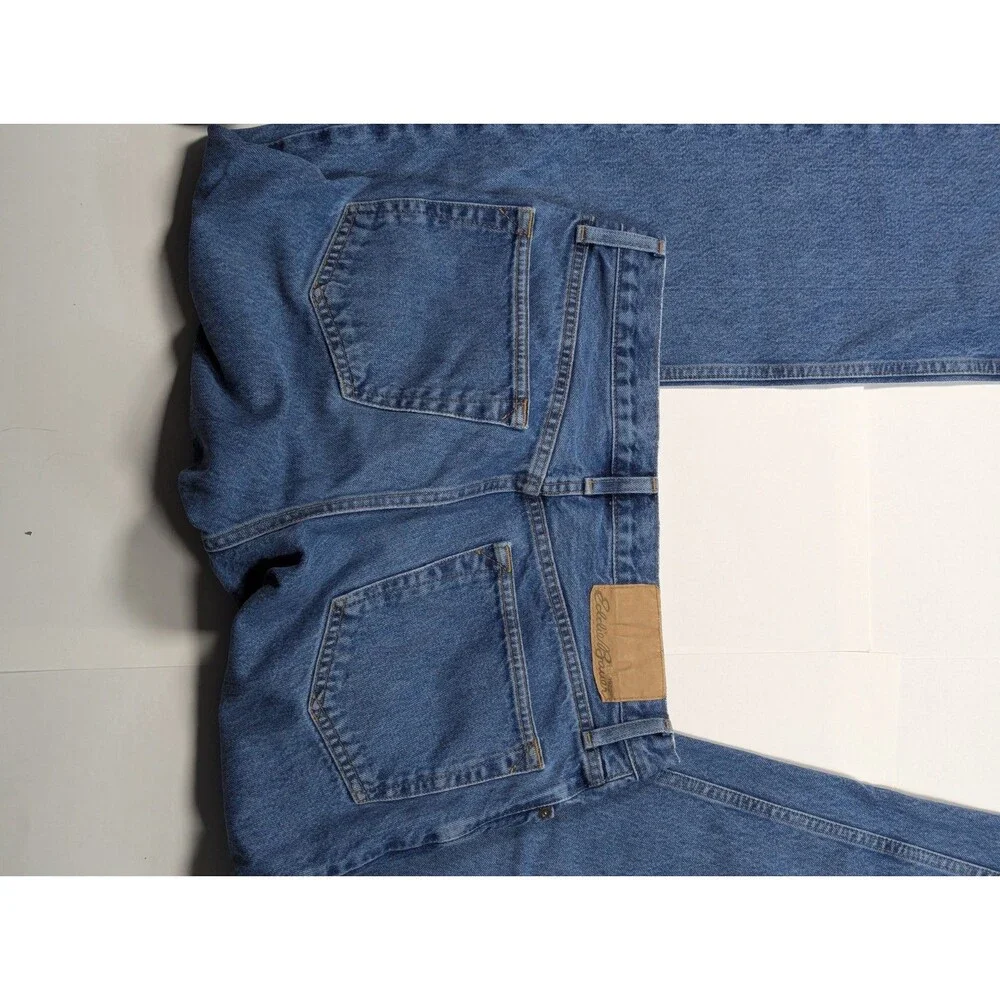 Eddie Bauer Straight Leg Denim Jeans Blue Medium Wash Classic Fit Mens 31x32
